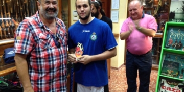 Carlos Madolell, campeón de la competición.